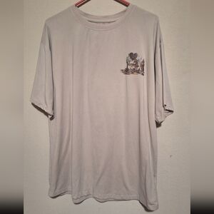 SHEIN Beige Lainey Inspired Heart Like A Truck Short Sleeve Tee Western Country